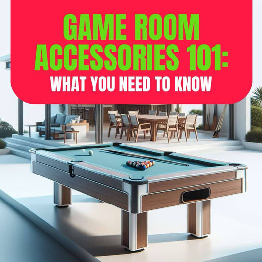 Game Room Accessories 101: What You Need To Know