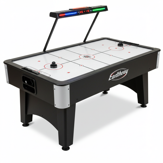 Glacier Pro 7-Foot Air Hockey Table with LED Scoring
